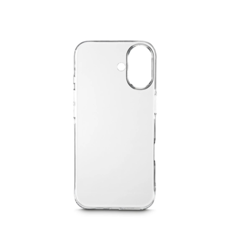 Coque Hama Slim Protect pour iPhone 17 - Anti-jaunissement - Polycarbonate - Bords surélevés - Couleur transparente