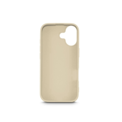 Coque Hama Fantastic Feel pour iPhone 17 - Polyuréthane thermoplastique - Bords surélevés - Beige