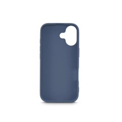 Coque Hama Fantastic Feel pour iPhone 17 - Antiadhésive, anti-salissures - Polyuréthane thermoplastique - Bords surélevés - Bleu