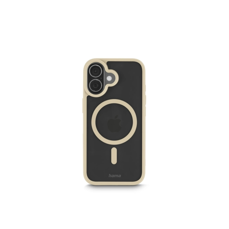 Coque de protection Hama Frame pour iPhone 17 - Antidérapante - Magnétique - Polycarbonate et polyuréthane thermoplastique - Bor