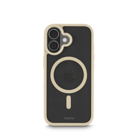 Coque de protection Hama Frame pour iPhone 17 - Antidérapante - Magnétique - Polycarbonate et polyuréthane thermoplastique - Bor