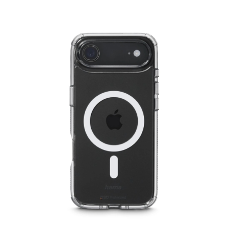 Coque Hama Extreme Protect pour iPhone Air - Magnétique - Antidérapante - Polycarbonate - Protection D3O - Bords surélevés - Tra