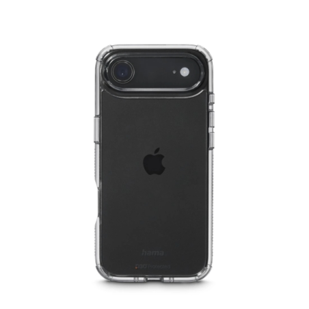 Coque Hama Extreme Protect pour iPhone Air - Antidérapante - Polycarbonate - Protection D3O - Bords surélevés - Transparente