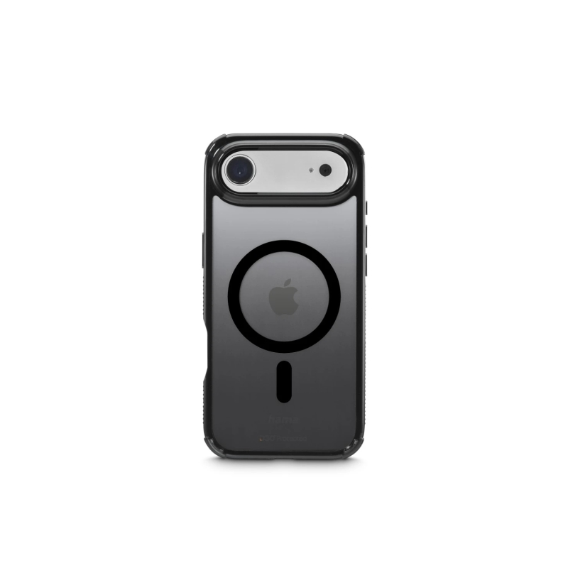 Coque Hama Extreme Protect pour iPhone Air - Antidérapante - Magnétique - Polycarbonate - Protection D3O - Bords surélevés - Noi