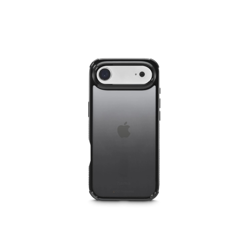 Coque Hama Extreme Protect pour iPhone Air - Antidérapante - Polycarbonate - Protection D3O - Bords surélevés - Noire