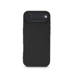 Coque Hama Fantastic Feel pour iPhone Air - Antiadhésive, anti-salissures - Polyuréthane thermoplastique - Bords surélevés - Noi