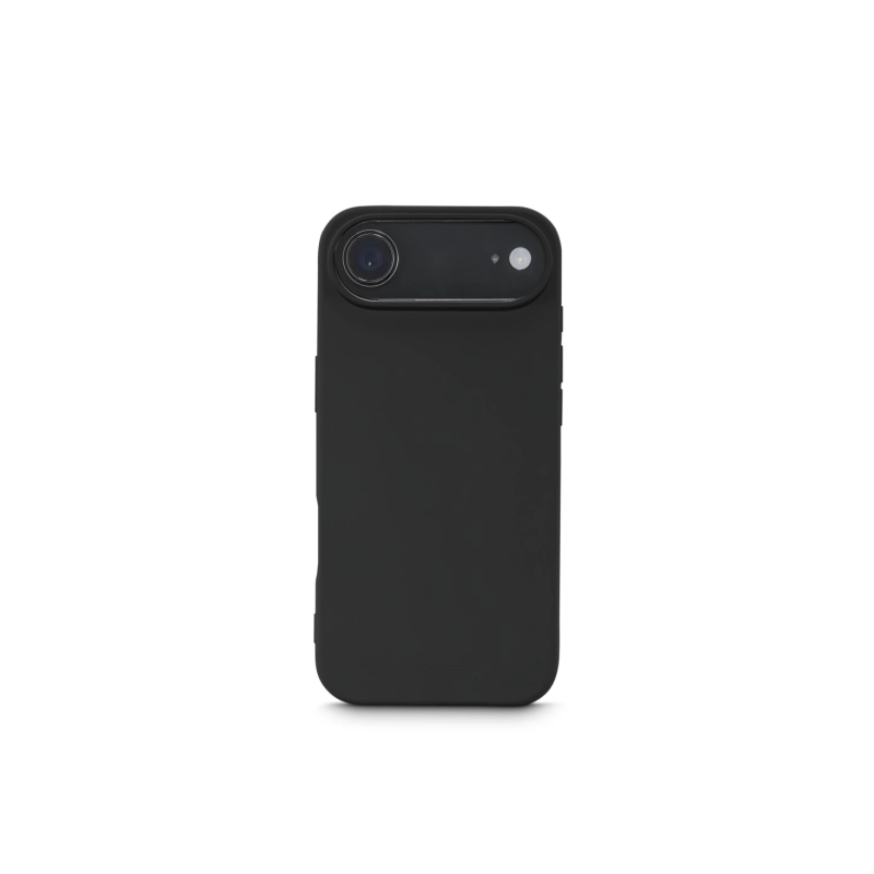 Coque Hama Fantastic Feel pour iPhone Air - Antiadhésive, anti-salissures - Polyuréthane thermoplastique - Bords surélevés - Noi