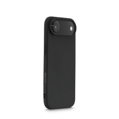 Coque Hama Fantastic Feel pour iPhone Air - Antiadhésive, anti-salissures - Polyuréthane thermoplastique - Bords surélevés - Noi