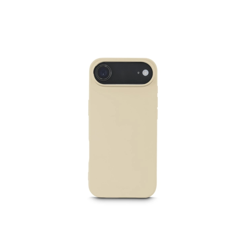 Coque Hama Fantastic Feel pour iPhone Air - Antiadhésive et anti-salissures - Polyuréthane thermoplastique - Beige