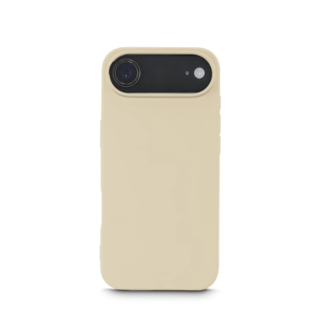 Coque Hama Fantastic Feel pour iPhone Air - Antiadhésive et anti-salissures - Polyuréthane thermoplastique - Beige