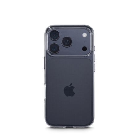 Coque Hama Always Clear pour iPhone 17 Pro - Antidérapante - Anti-jaunissement - Polyuréthane thermoplastique - Bords surélevés