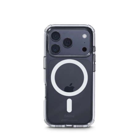 Coque Hama Extreme Protect pour iPhone 17 Pro - Antidérapante - Magnétique - Polycarbonate - Protection D3O - Bords surélevés -
