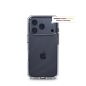 Coque Hama Extreme Protect pour iPhone 17 Pro - Antidérapante - Polycarbonate - Protection D3O - Bords surélevés - Transparente