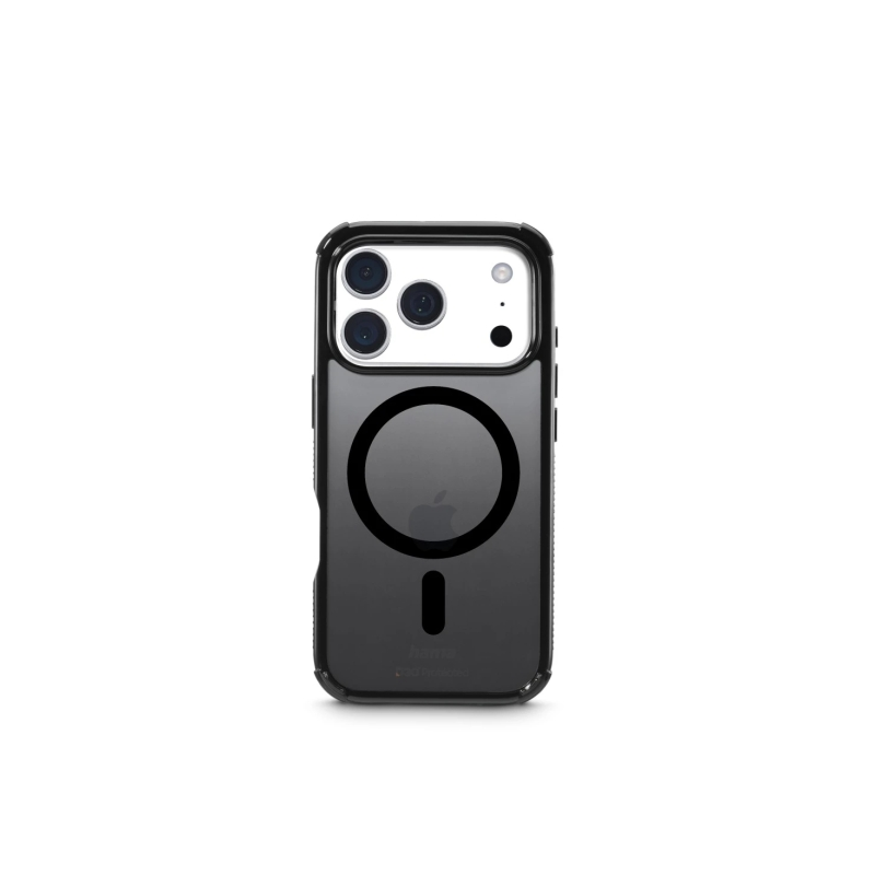 Coque Hama Extreme Protect pour iPhone 17 Pro - Magnétique - Antidérapante - Polycarbonate - Protection D3O - Bords surélevés -