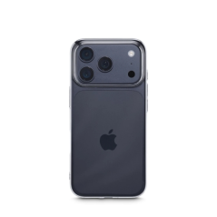 Coque Hama Slim Protect pour iPhone 17 Pro - Anti-jaunissement - Polycarbonate - Bords surélevés - Couleur transparente