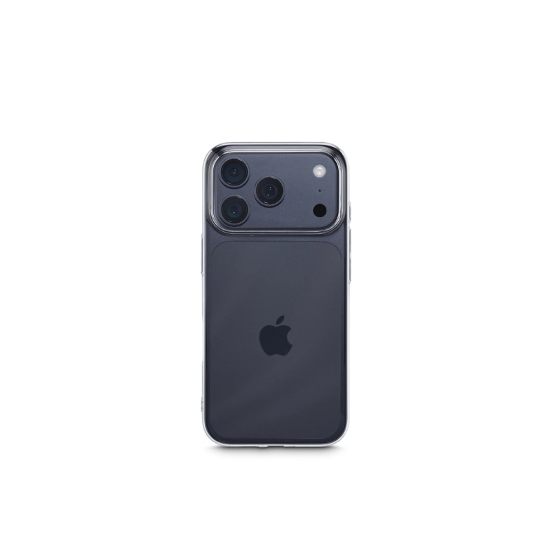 Coque Hama Slim Protect pour iPhone 17 Pro - Anti-jaunissement - Polycarbonate - Bords surélevés - Couleur transparente