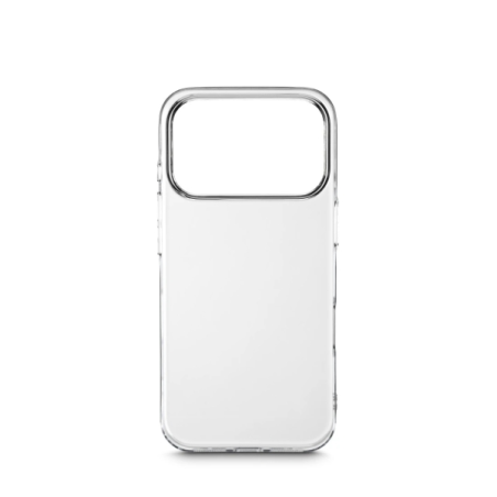 Coque Hama Slim Protect pour iPhone 17 Pro - Anti-jaunissement - Polycarbonate - Bords surélevés - Couleur transparente