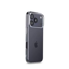 Coque Hama Slim Protect pour iPhone 17 Pro - Anti-jaunissement - Polycarbonate - Bords surélevés - Couleur transparente