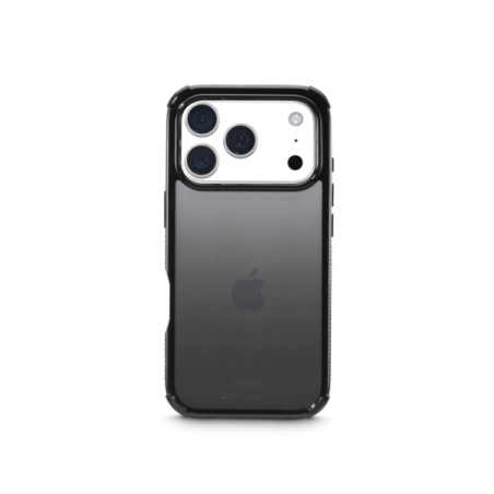 Coque Hama Extreme Protect pour iPhone 17 Pro - Antidérapante - Polycarbonate - Protection D3O - Bords surélevés - Noire