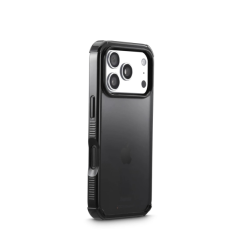 Coque Hama Extreme Protect pour iPhone 17 Pro - Antidérapante - Polycarbonate - Protection D3O - Bords surélevés - Noire