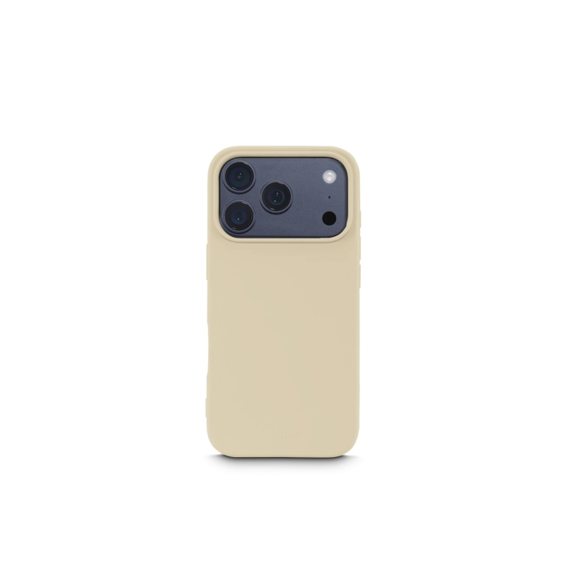 Coque Hama Fantastic Feel pour iPhone 17 Pro - Antiadhésive, anti-salissures - Polyuréthane thermoplastique - Bords surélevés -