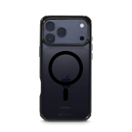 Coque Hama Extreme Protect pour iPhone 17 Pro Max - Magnétique - Antidérapante - Polycarbonate - Protection D3O - Bords surélevé