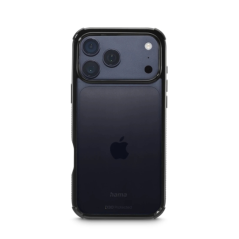 Coque Hama Extreme Protect pour iPhone 17 Pro Max - Antidérapante - Polycarbonate - Protection D3O - Bords surélevés - Noire