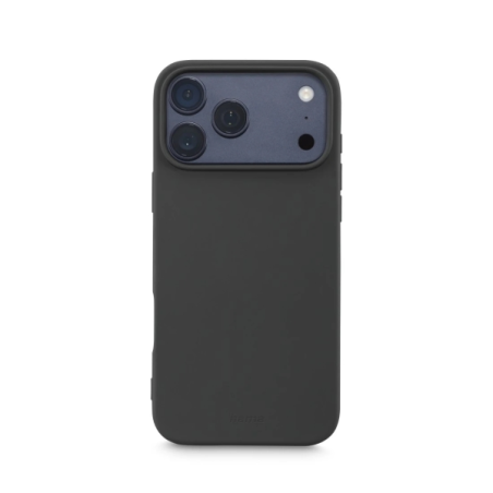 Coque Hama Fantastic Feel pour iPhone 17 Pro Max - Antiadhésive, anti-salissures - Polyuréthane thermoplastique - Bords surélevé