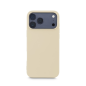 Coque Hama Fantastic Feel pour iPhone 17 Pro Max - Antidérapante - Polyuréthane thermoplastique - Bords surélevés - Beige