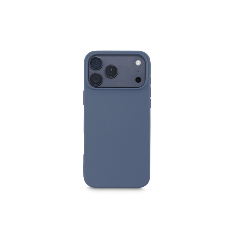 Coque Hama Fantastic Feel pour iPhone 17 Pro Max - Antiadhésive, anti-salissures - Polyuréthane thermoplastique - Bords surélevé