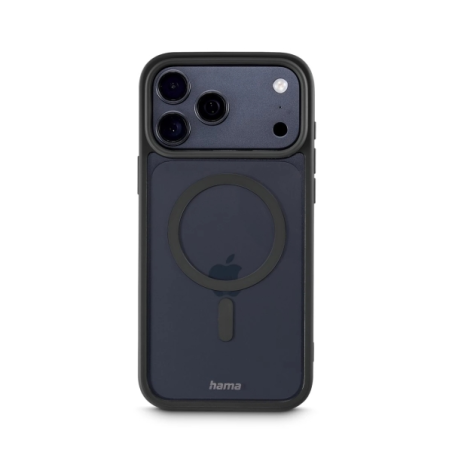 Coque de protection Hama Frame pour iPhone 17 Pro Max - Antidérapante - Magnétique - Polycarbonate et polyuréthane thermoplastiq