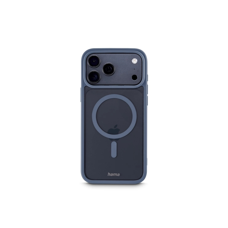 Coque de protection Hama Frame pour iPhone 17 Pro Max - Antidérapante - Magnétique - Polycarbonate et polyuréthane thermoplastiq