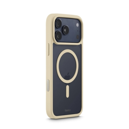 Coque de protection Hama Frame pour iPhone 17 Pro Max - Antidérapante - Magnétique - Polycarbonate et polyuréthane thermoplastiq