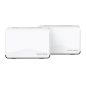 Système Wi-Fi Mesh Mercusys Halo H27BE (pack de 2) - Portée jusqu'à 650 m² - Débit jusqu'à 3 600 Mbit/s - Blanc