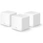Système Wi-Fi maillé double bande Mercusys H30G AC1300 - 3 unités Halo - Couverture jusqu'à 260 m² - Itinérance transparente
