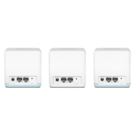Système Wi-Fi 5 Mesh double bande Mercusys H32G AC1200 - 3 unités Halo - Couverture jusqu'à 320 m² - Blanc