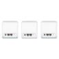 Système Wi-Fi 5 Mesh double bande Mercusys H32G AC1200 - 3 unités Halo - Couverture jusqu'à 320 m² - Blanc