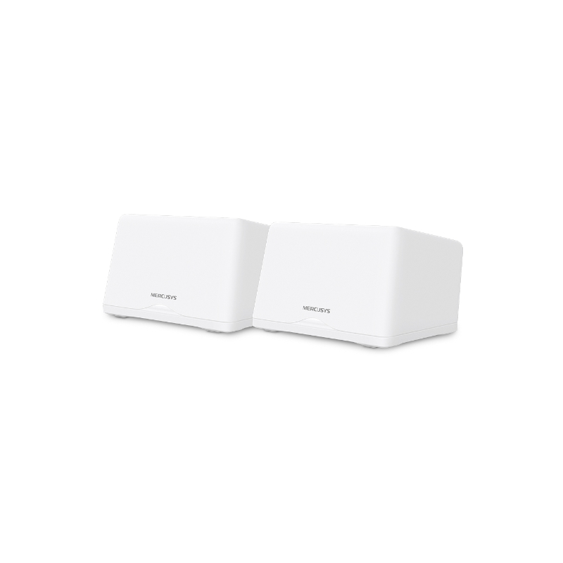 Système Wi-Fi Mesh tri-bande Mercusys Halo H47BE (lot de 2) BE9300 - Couverture jusqu'à 550 m² - Blanc