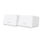 Système Wi-Fi Mesh tri-bande Mercusys Halo H47BE (lot de 2) BE9300 - Couverture jusqu'à 550 m² - Blanc
