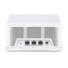 Système Wi-Fi Mesh tri-bande Mercusys Halo H47BE (lot de 2) BE9300 - Couverture jusqu'à 550 m² - Blanc