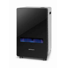 Poêle Orbegozo HBF 100 Blue Flame - Puissance 3800W - Classe énergétique A - Triple système de sécurité - Portable et efficace