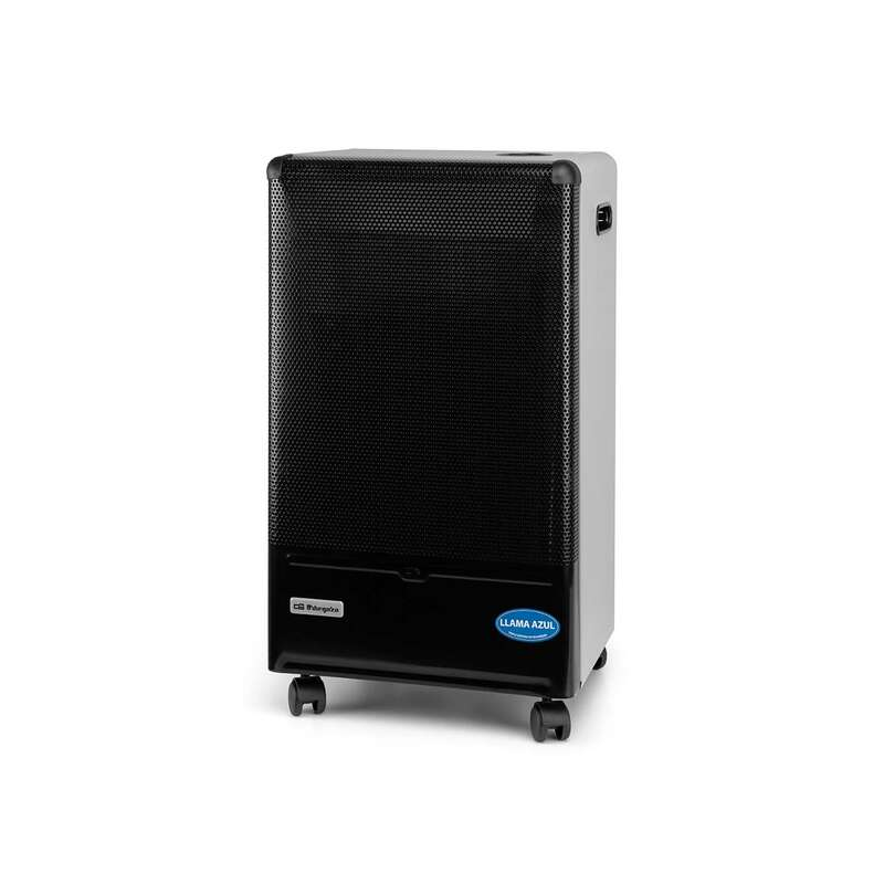 Poêle Orbegozo Blue Flame HBF 95 - Puissance maximale 4200W - Classe énergétique A - Large couverture - Sûr et pratique - Transp