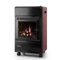 Poêle Orbegozo HBF 95 à Flamme Bleue - Puissance Maximale 3500W - Idéal pour les Espaces Supérieurs à 25 M2 - Triple Système de