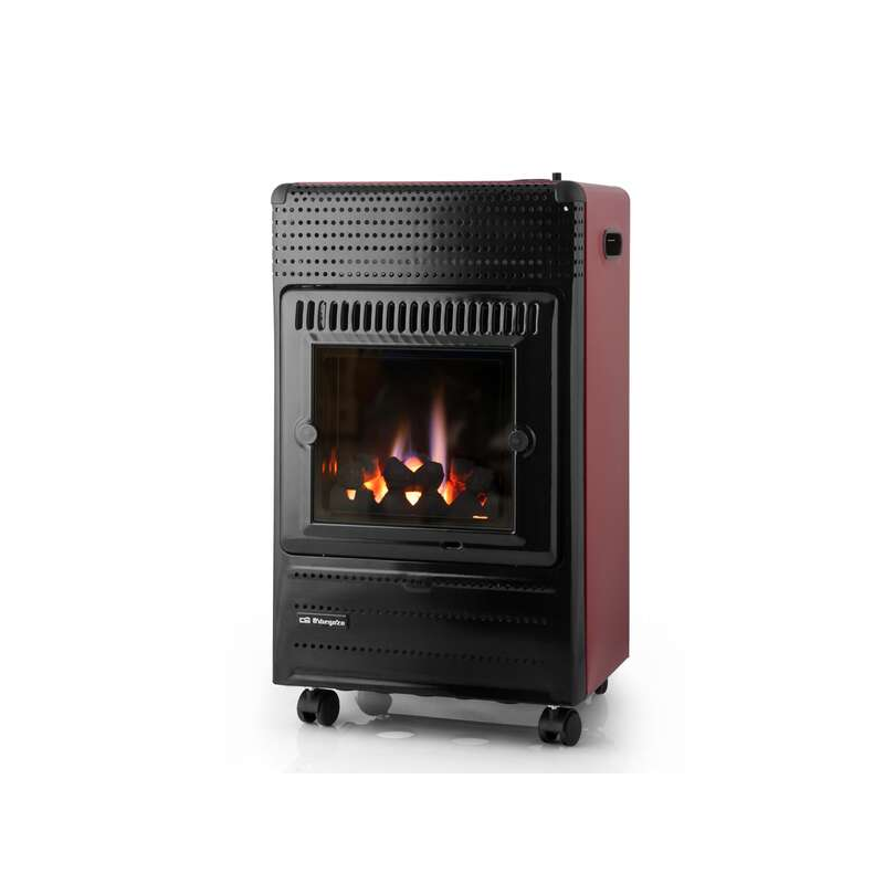 Poêle Orbegozo HBF 95 à Flamme Bleue - Puissance Maximale 3500W - Idéal pour les Espaces Supérieurs à 25 M2 - Triple Système de