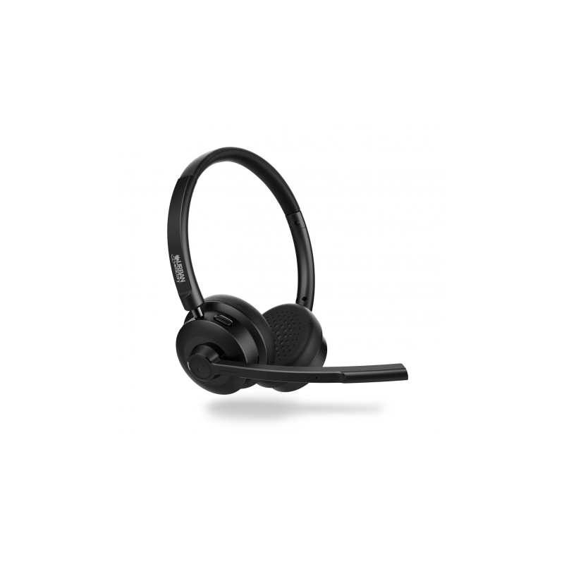 Casque de conférence supra-auriculaire Urban Factory Movee – Bluetooth 5.3 – Noir