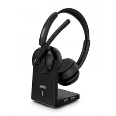 Casque Bluetooth 5.2 Urban Factory Movee Max - Réduction active du bruit - Support de charge - Microphone avec réduction du brui