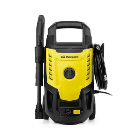 Nettoyeur haute pression Orbegozo HDL 1400 puissant et efficace - 105 bars de pression - Débit de 330 L/H - Buse à mousse avec r