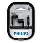Écouteurs intra-auriculaires Philips - Câble de 1,2 m - Prise jack 3,5 mm - Microphone intégré - 3 paires d'embouts en silicone