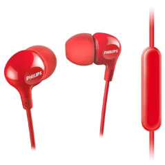 Écouteurs intra-auriculaires filaires Philips - Prise jack 3,5 mm - Microphone intégré - Isolation passive du bruit - Bouton mul