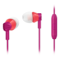 Écouteurs intra-auriculaires filaires Philips - Prise jack 3,5 mm - Microphone intégré - 3 paires d'embouts en silicone - Isolat